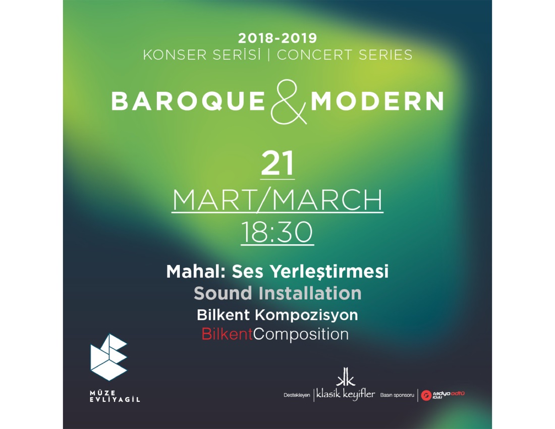 Baroque and Modern Concert Series, Mahal / Flux Sound Installation