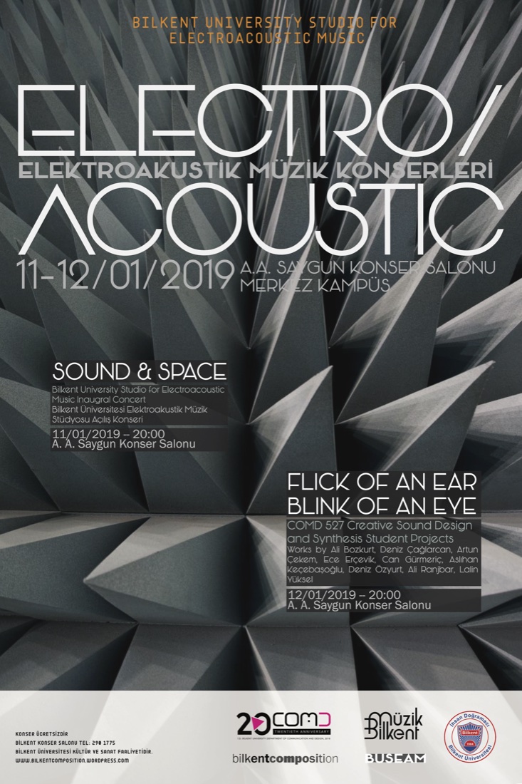 Electro/Acoustic Music Concerts, Sound and Space