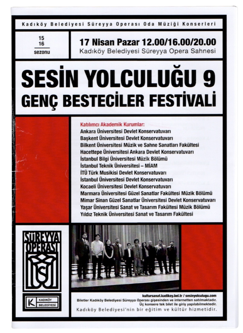 Sesin Yolculuğu 9, Young Composers Festival