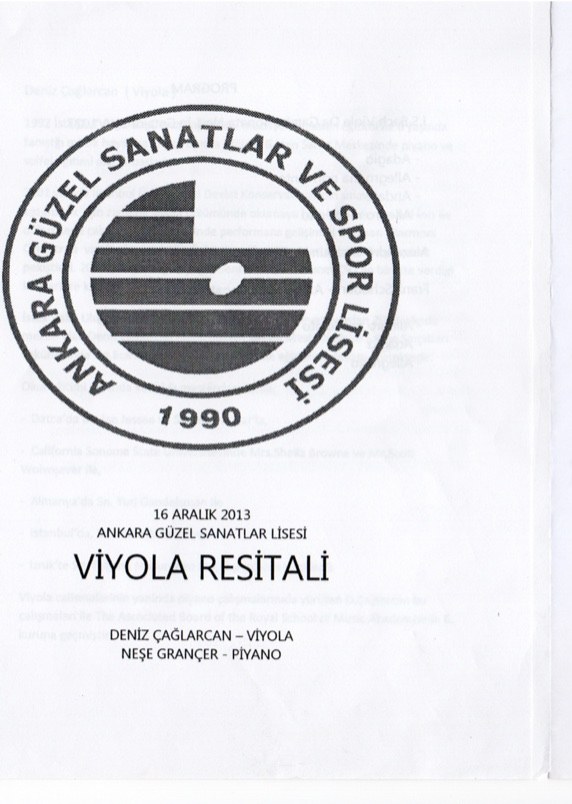 Viola Recital